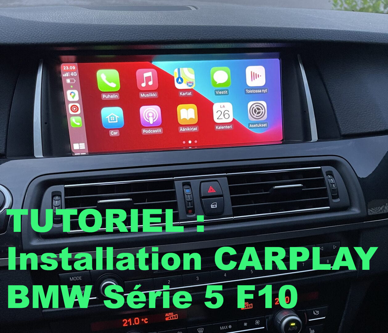 installation carplay série 5