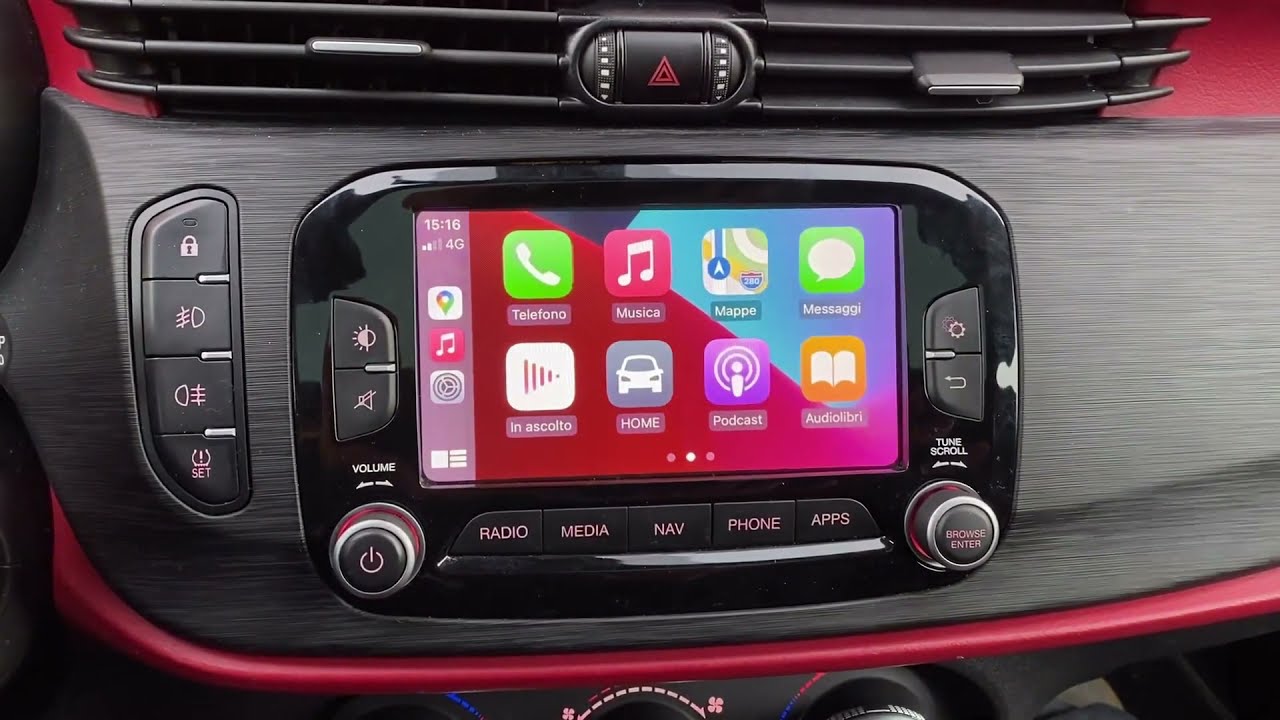 Carplay Alpha Romeo Giulietta