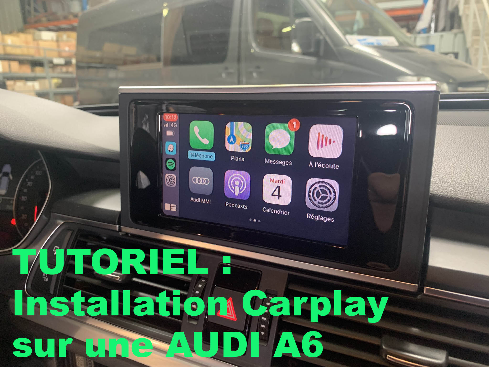 tutoriel carplay audi a6