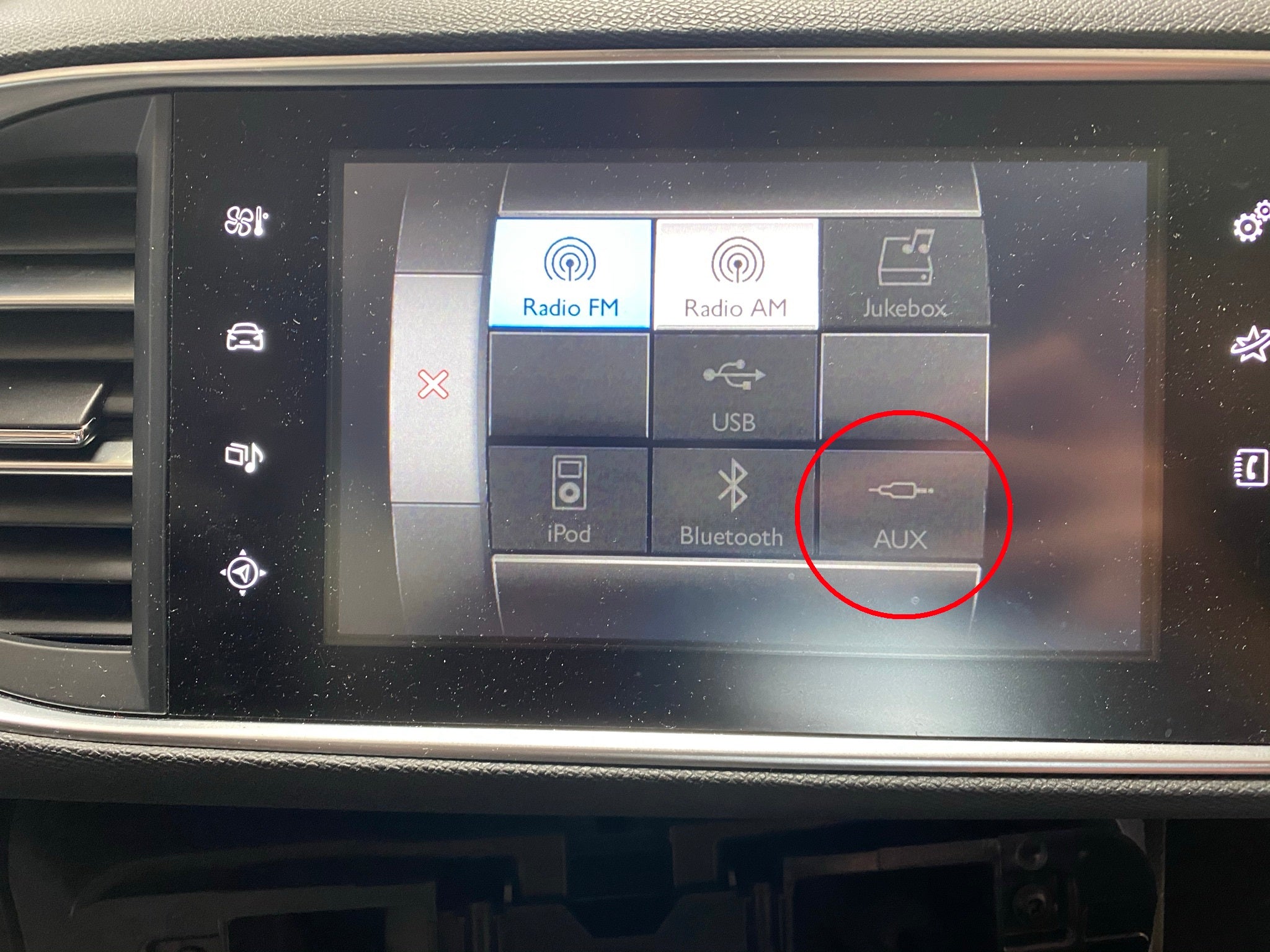 problème son carplay peugeot