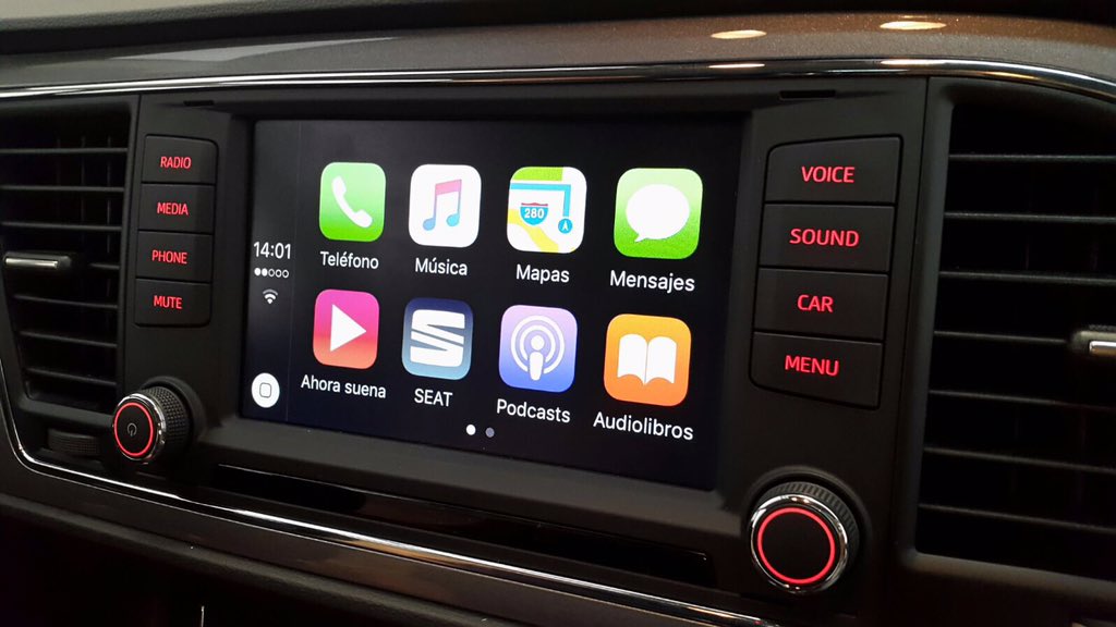 seat leon fr carplay