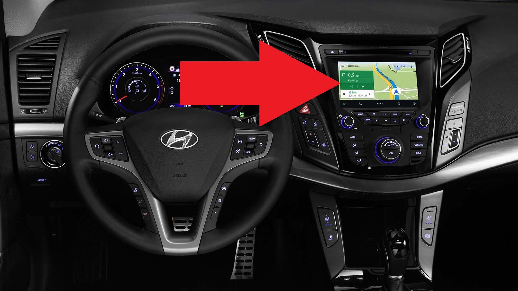 liste android auto voiture