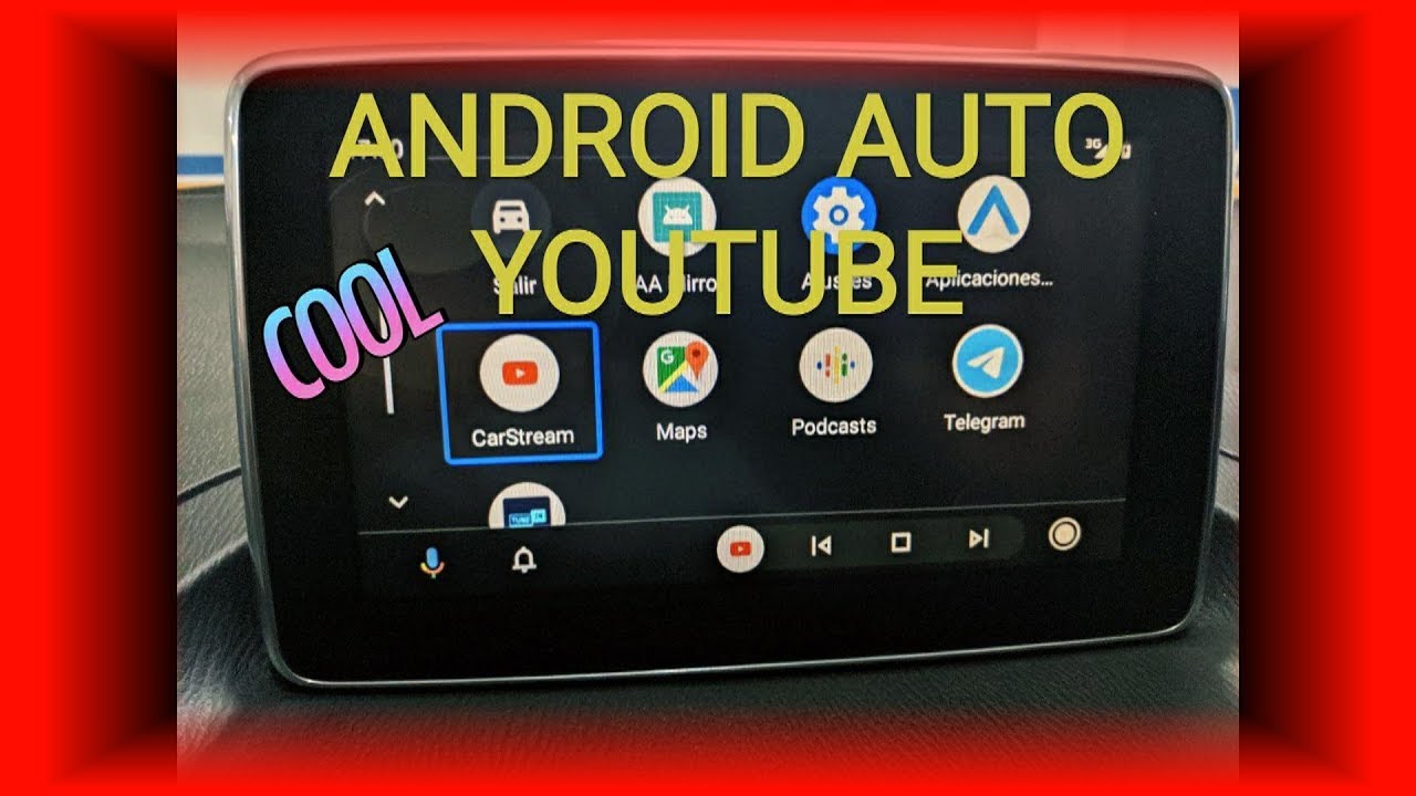 android auto avec youtube