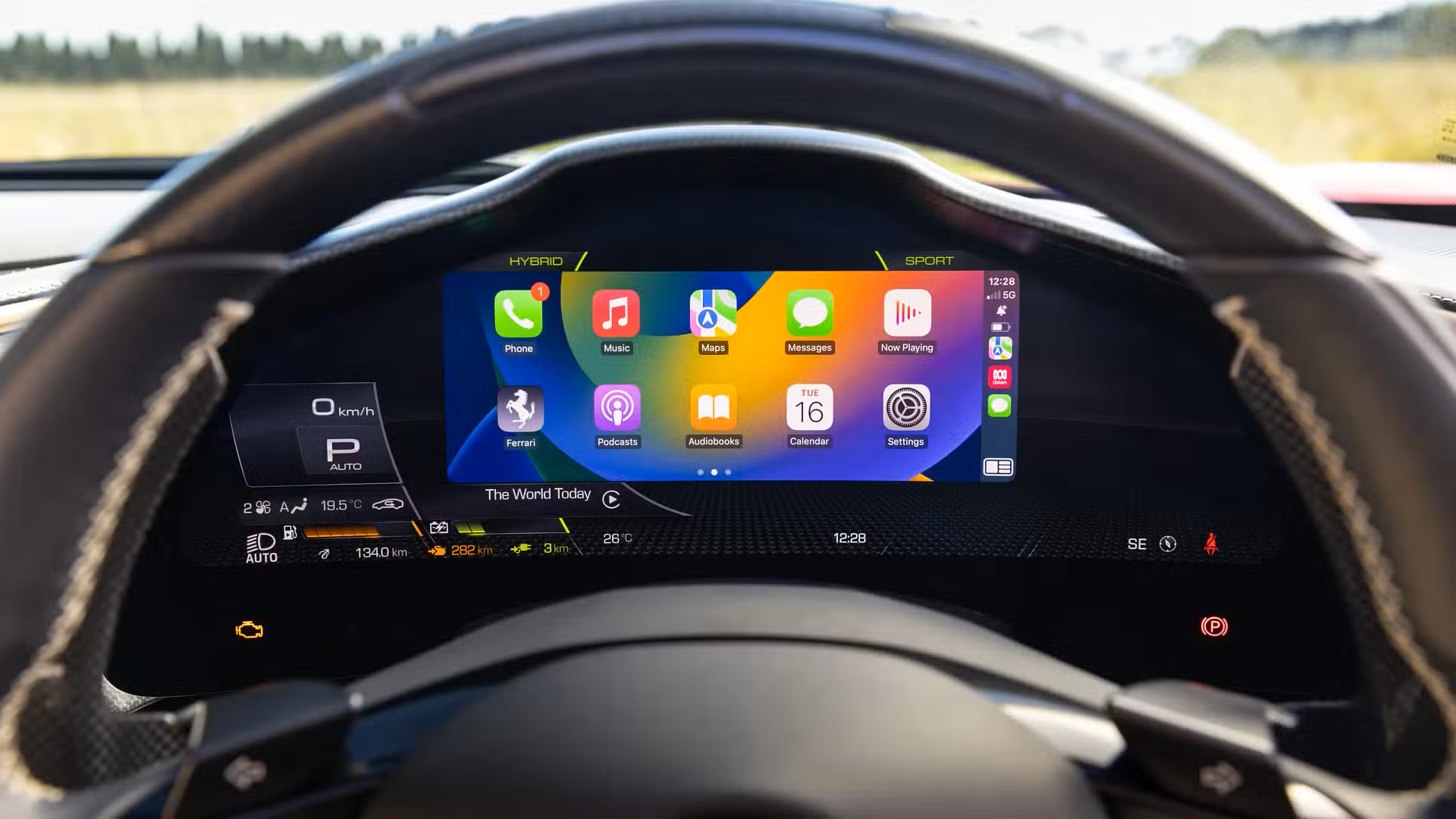 carplay ferrari sf90