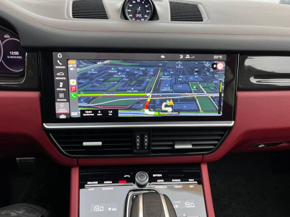 Procédure d'activation Apple Carplay en plein écran sur Porsche PCM 5.0