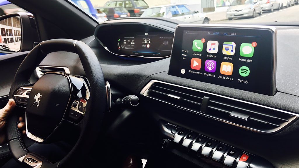 carplay peugeot 3008