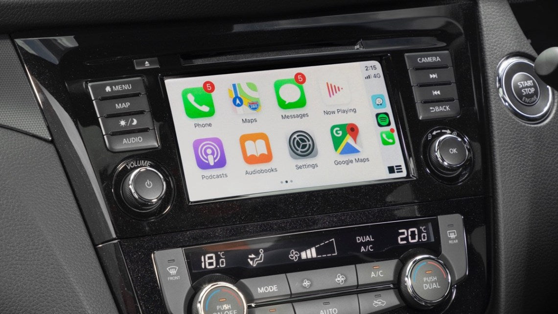 CarPlay dans mon Nissan Qashqai