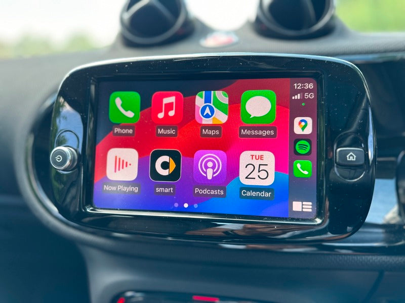 Support Voiture Pour Téléphone Smart 453 - Fixation Universelle Rotation 360°, Neuf