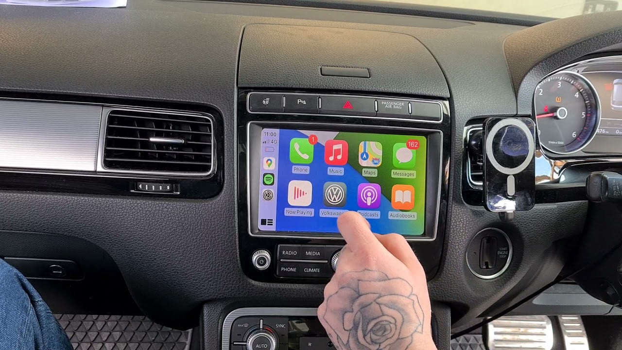 carplay touareg 2011