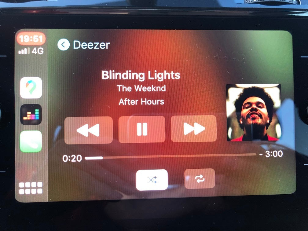 deezer carplay