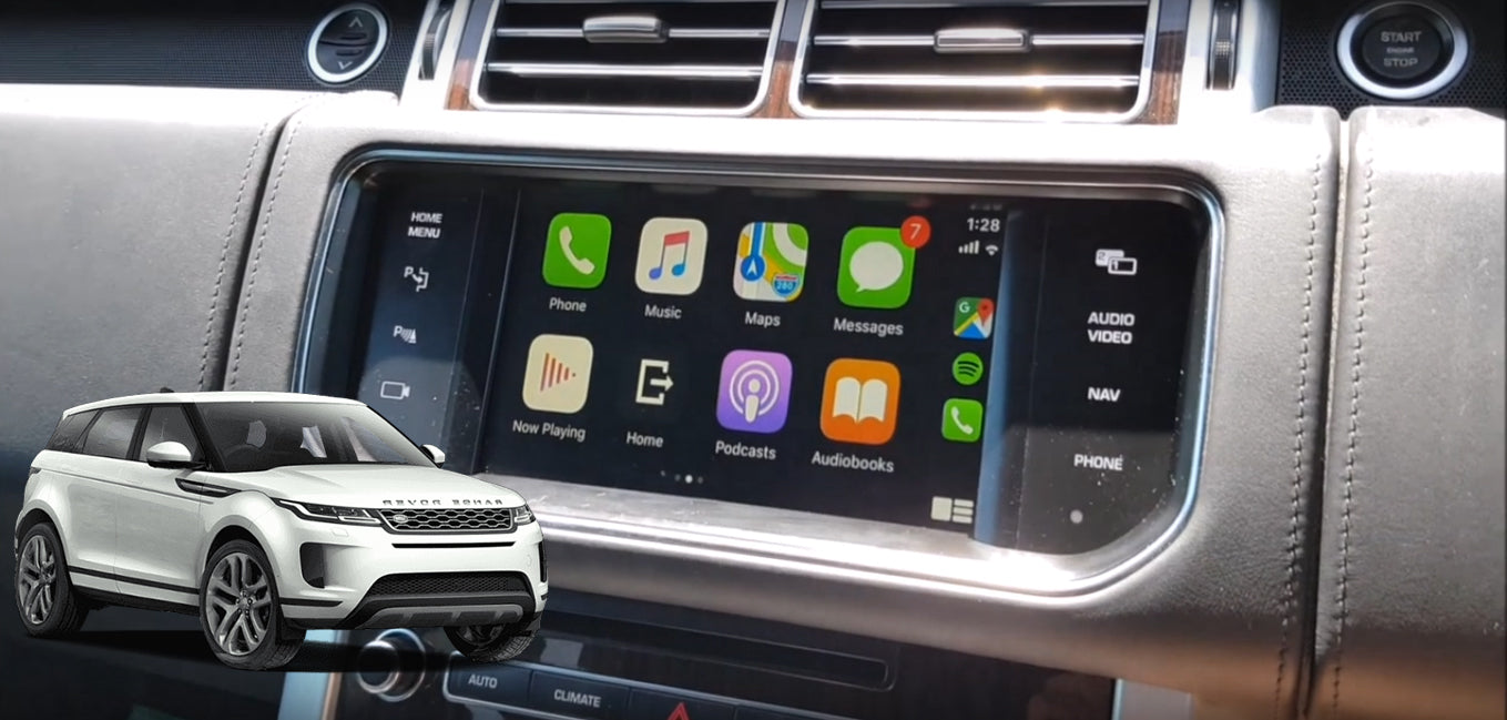 Apple Carplay dans mon Range Rover Evoque