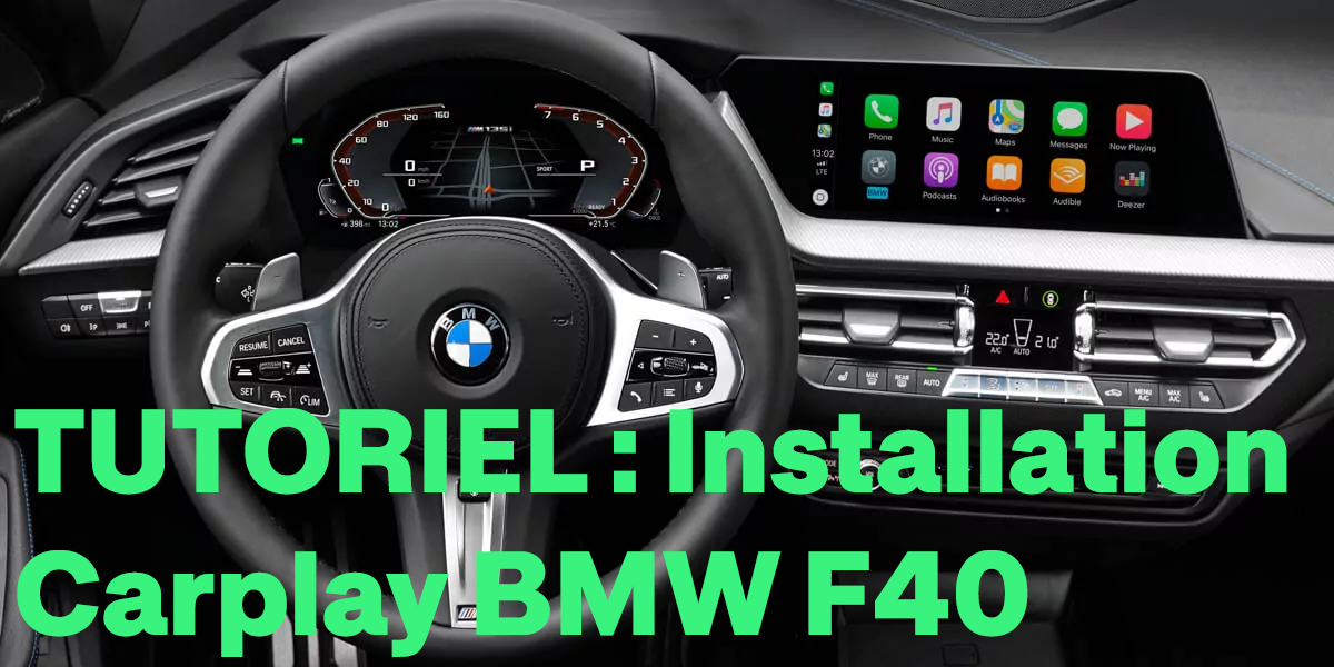 tutoriel carplay bmw f40