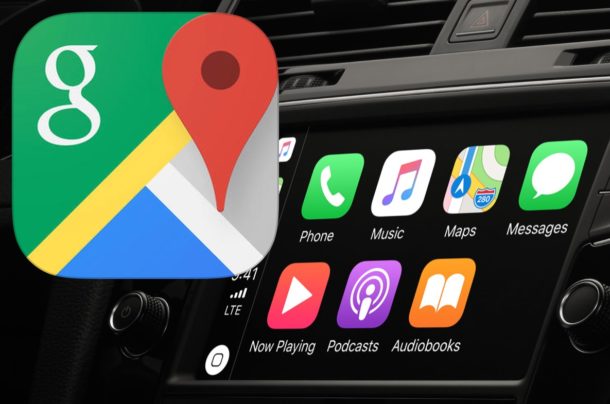 google maps sur Carplay