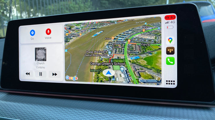 Problèmes de recherche vocale rencontrés avec Google Maps sur Carplay