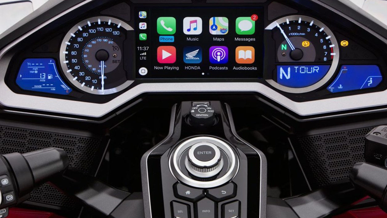 Apple Carplay dans ma Honda Goldwing