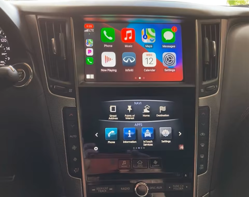 infiniti q50 carplay
