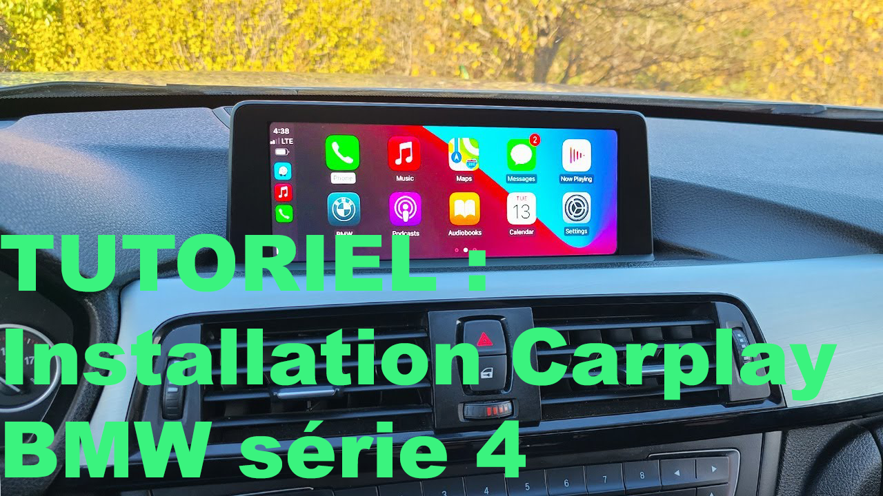 tutoriel installation carplay bmw 4