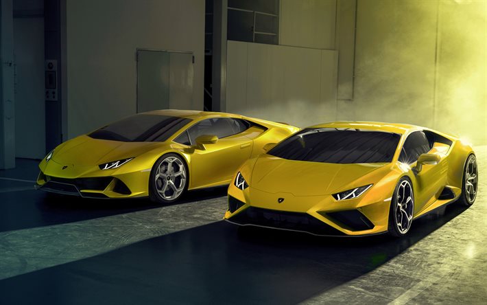 lamborghini jaune