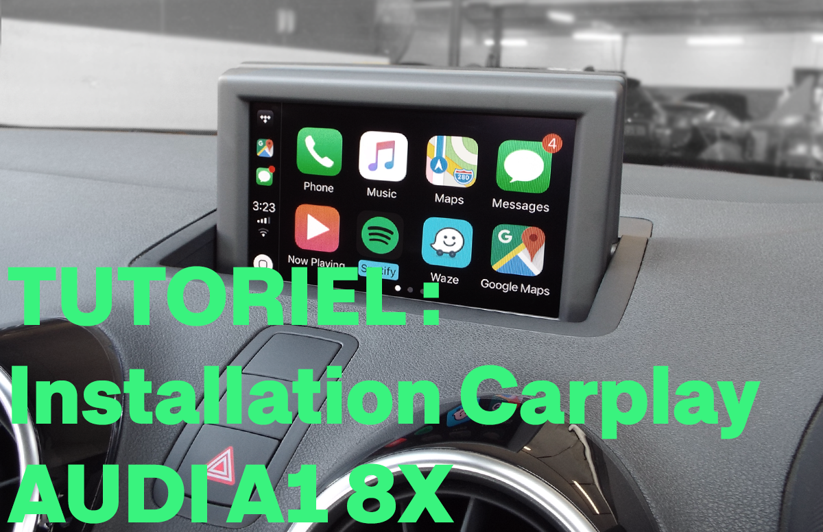 tutoriel carplay audi a1
