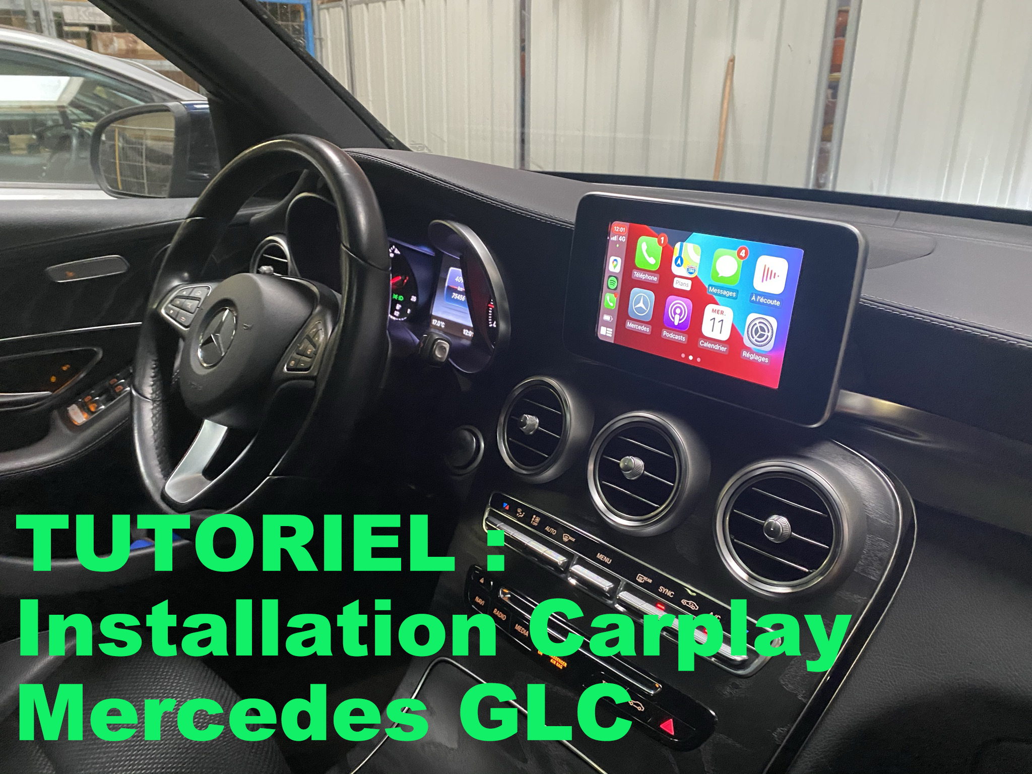 Tutoriel installation Carplay Mercedes GLC