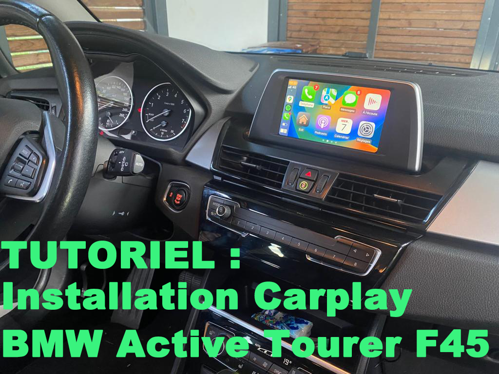 tutoriel carplay bmw f45
