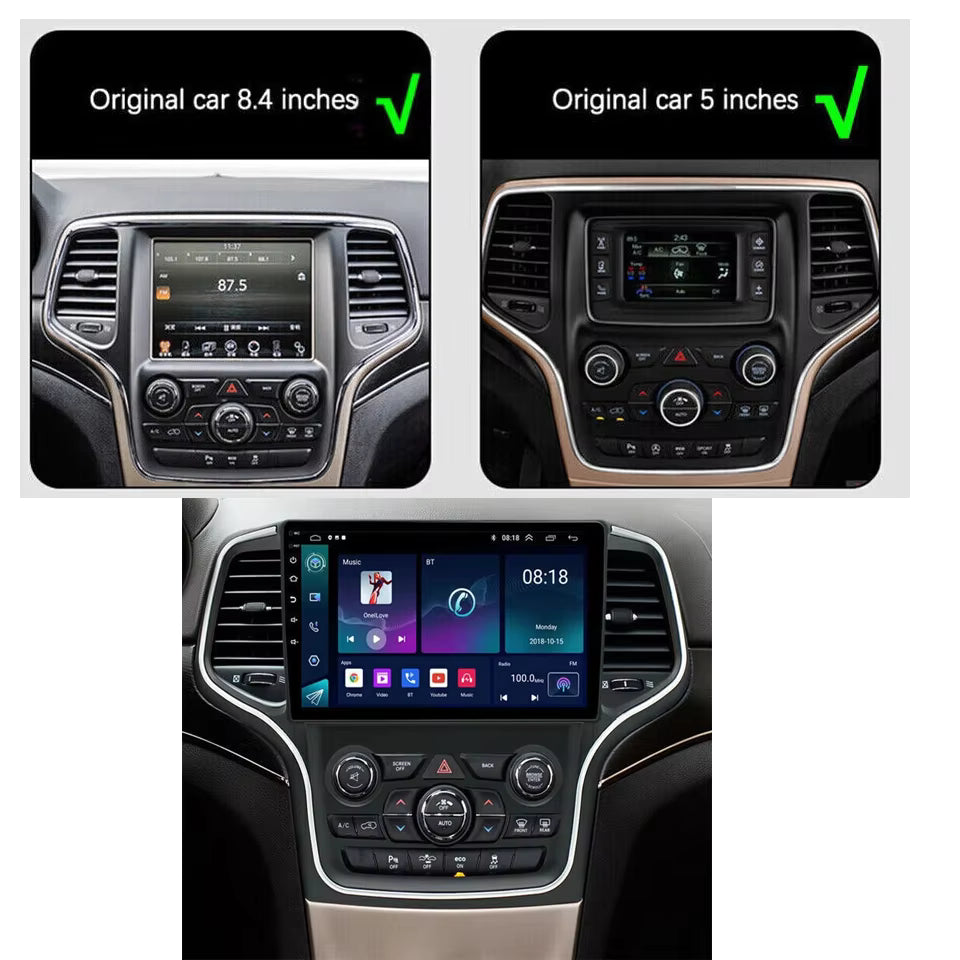 ecran carplay grand cherokee