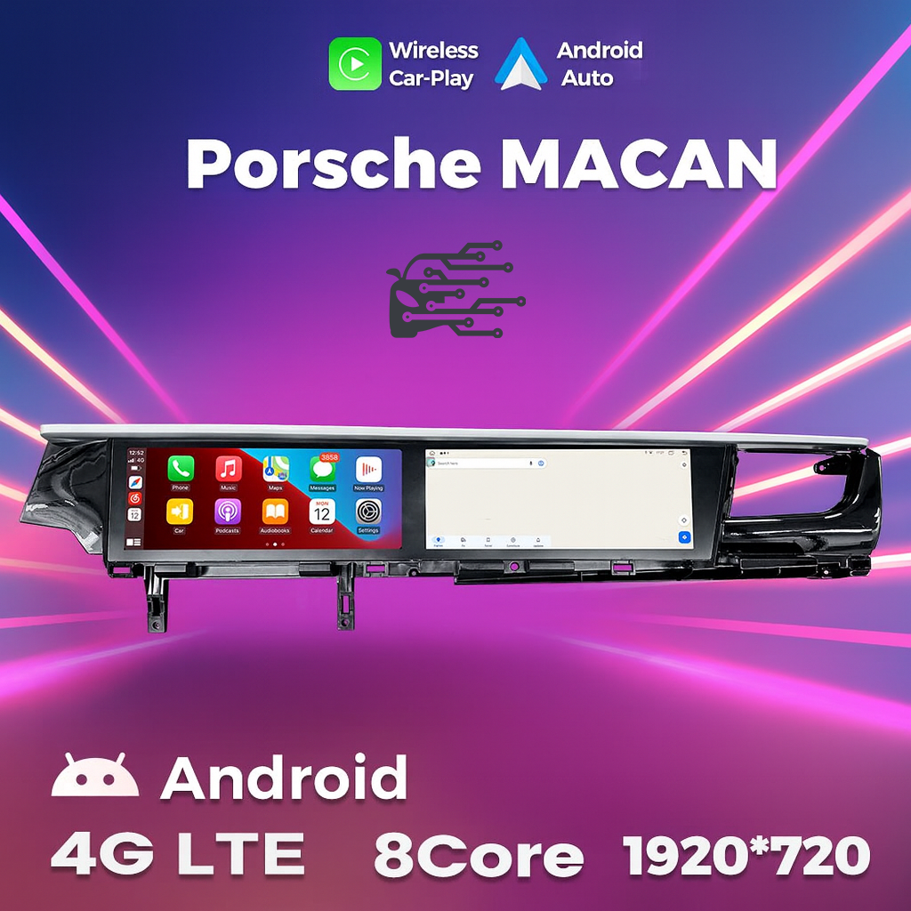 Double écran Carplay Porsche Macan 2014-2018