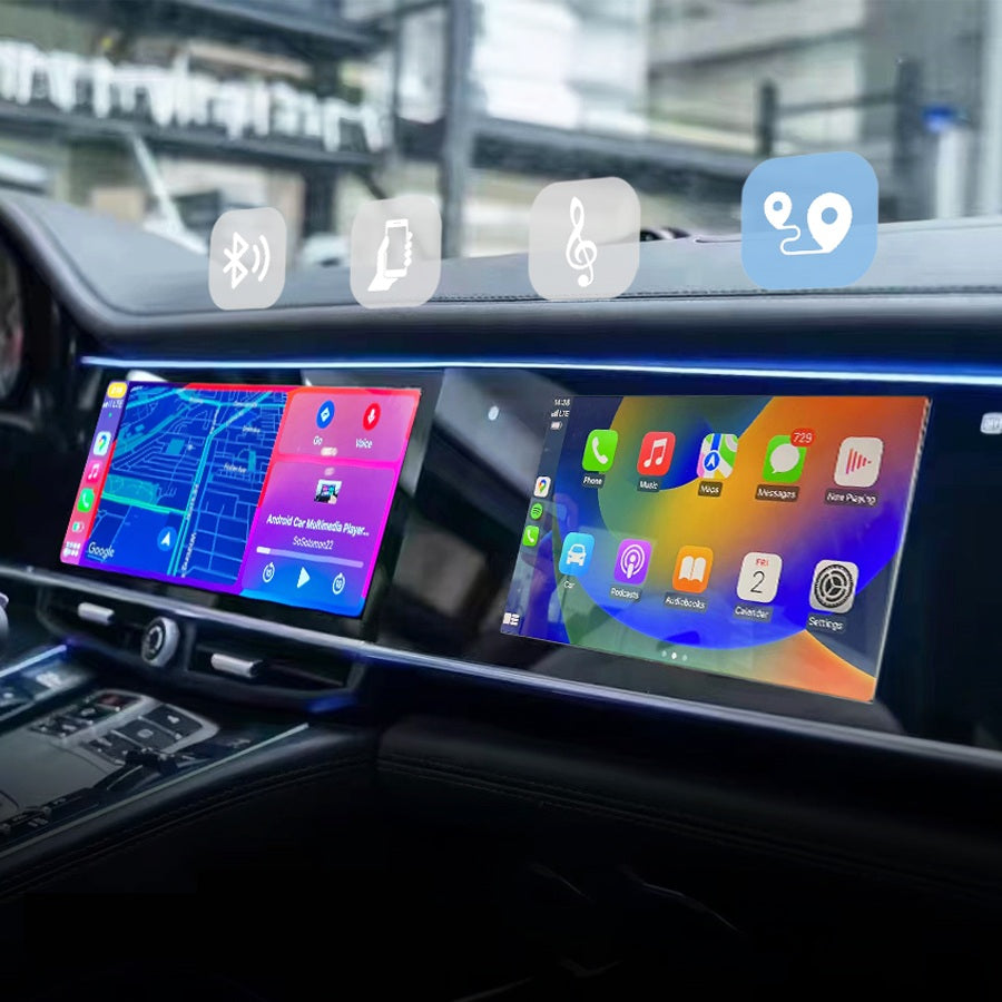 double ecran panamera