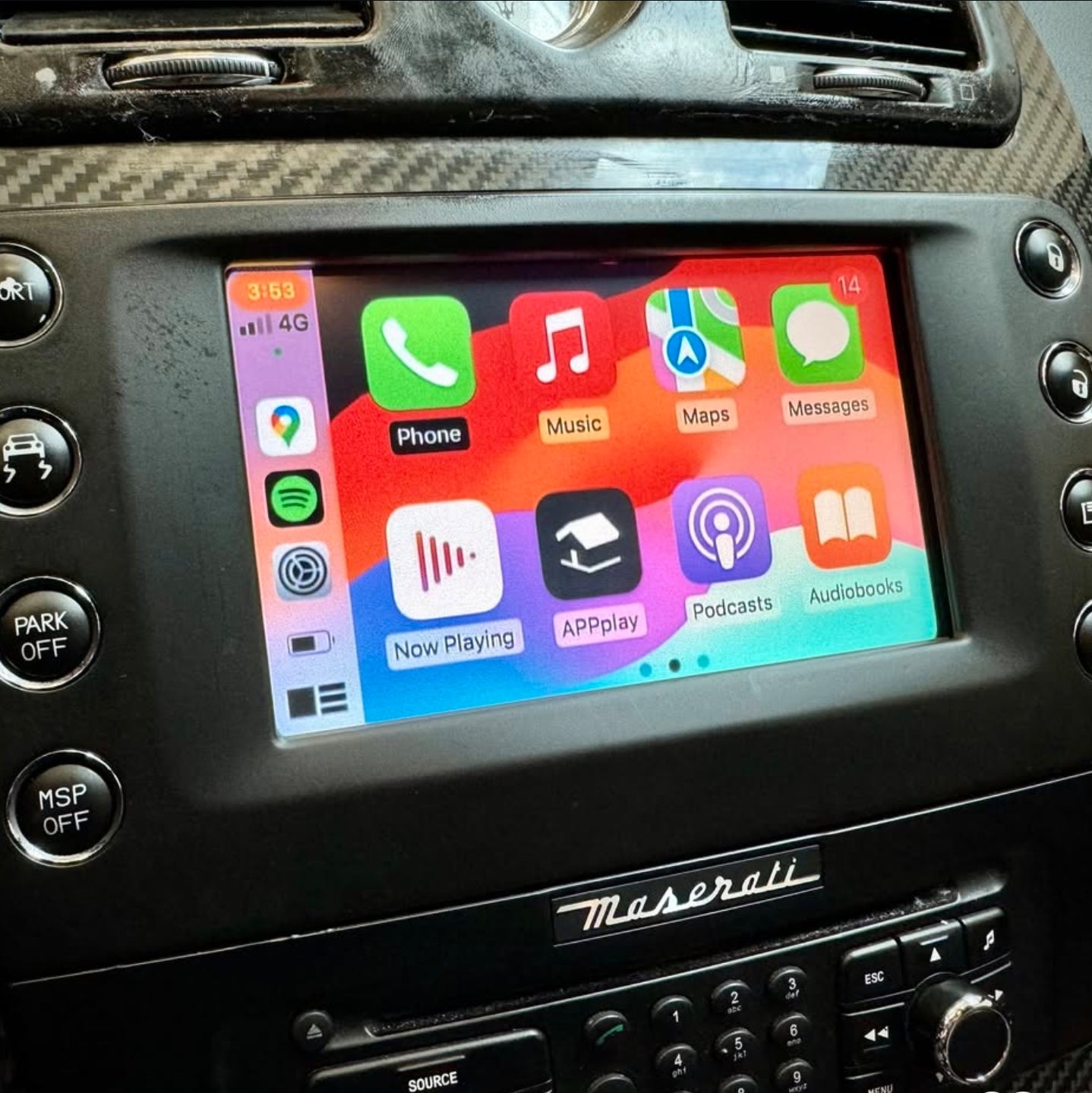 Module Apple Carplay pour Maserati Quattroporte 2005 - 2012