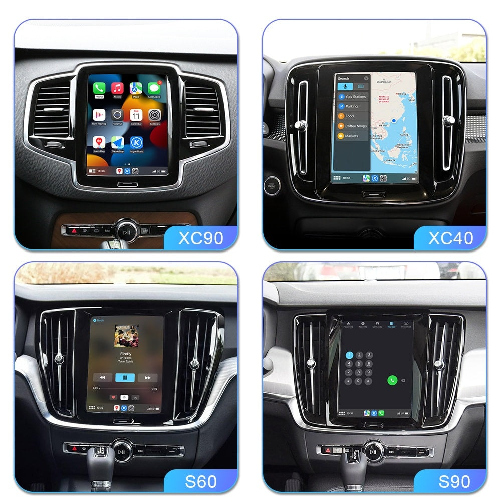 Apple Carplay pour Volvo XC90, XC60, XC40, S90, S60, v60 Carplay.fr
