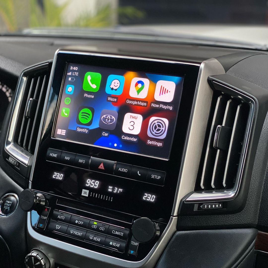 Module Apple Carplay Toyota Land Cruiser à partir de 2019 Carplay.fr