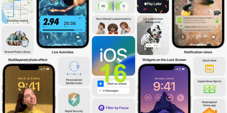 Les 5 meilleures nouvelles fonctionnalités d'iOS 16