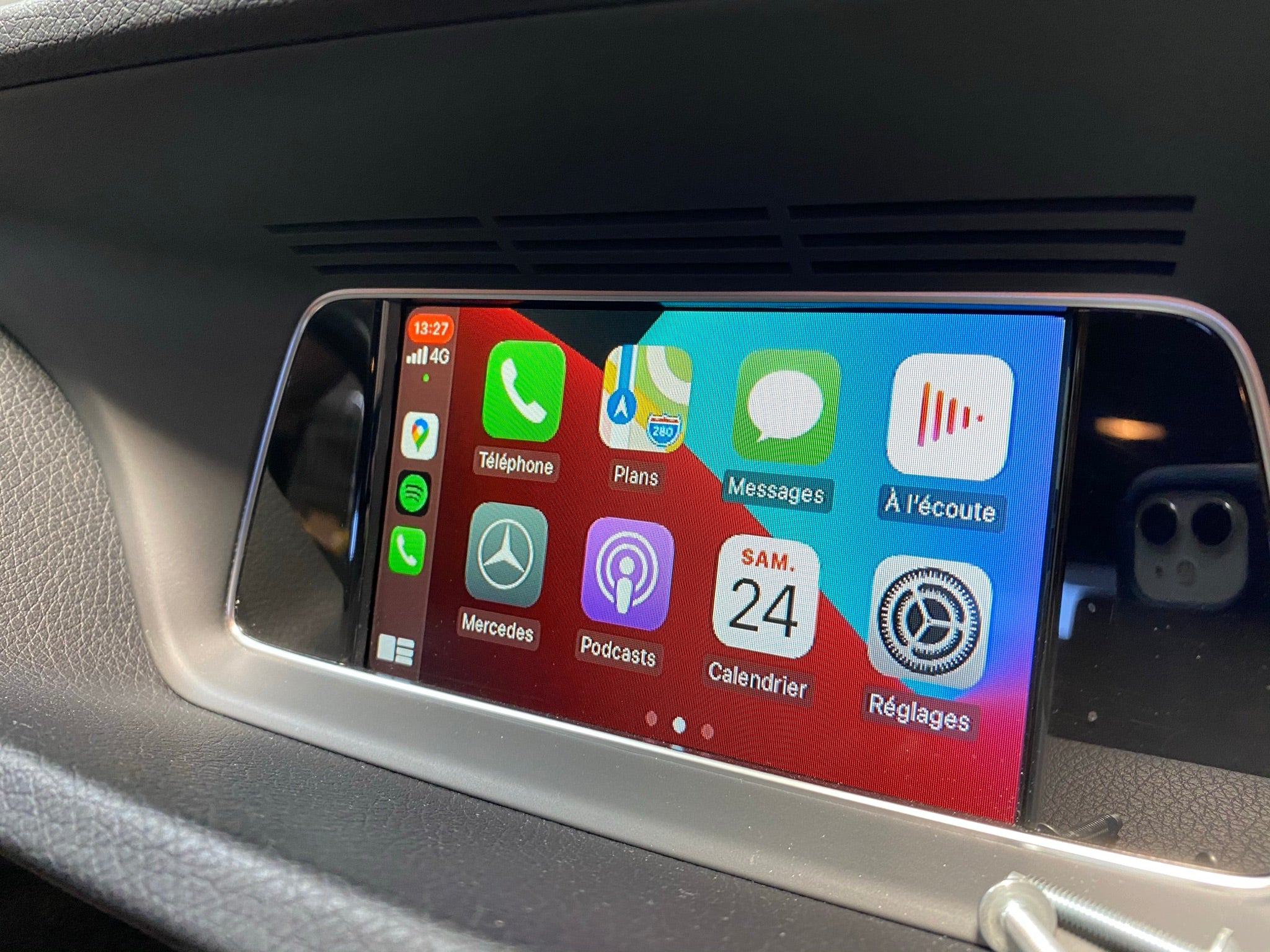 valeur véhicule apple carplay