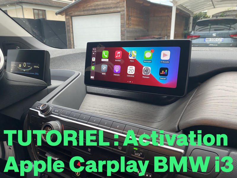 Tutoriel activation Apple Carplay BMW i3