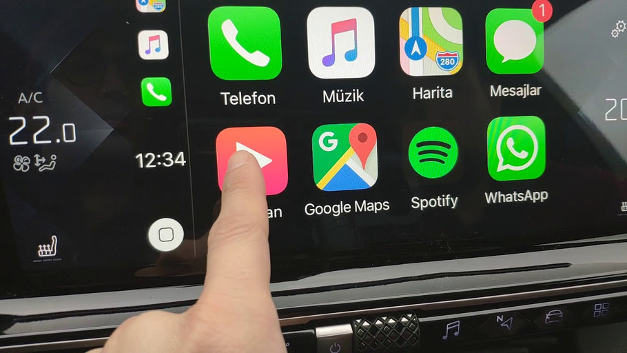 Activer Carplay dans une DS7, mode d'emploie