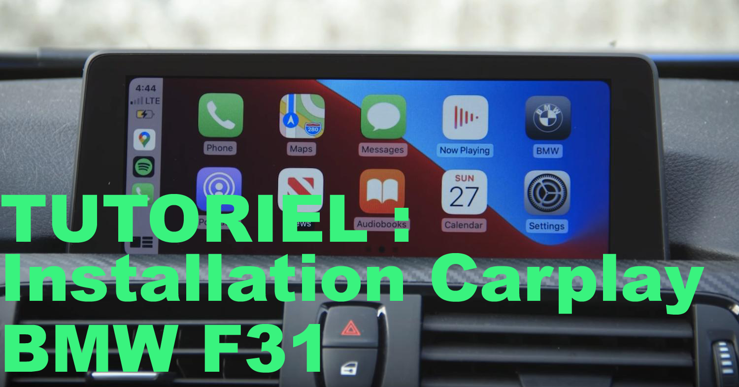 carplay installation bmw f31