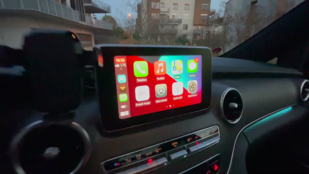 Carplay dans mon Mercedes classe V