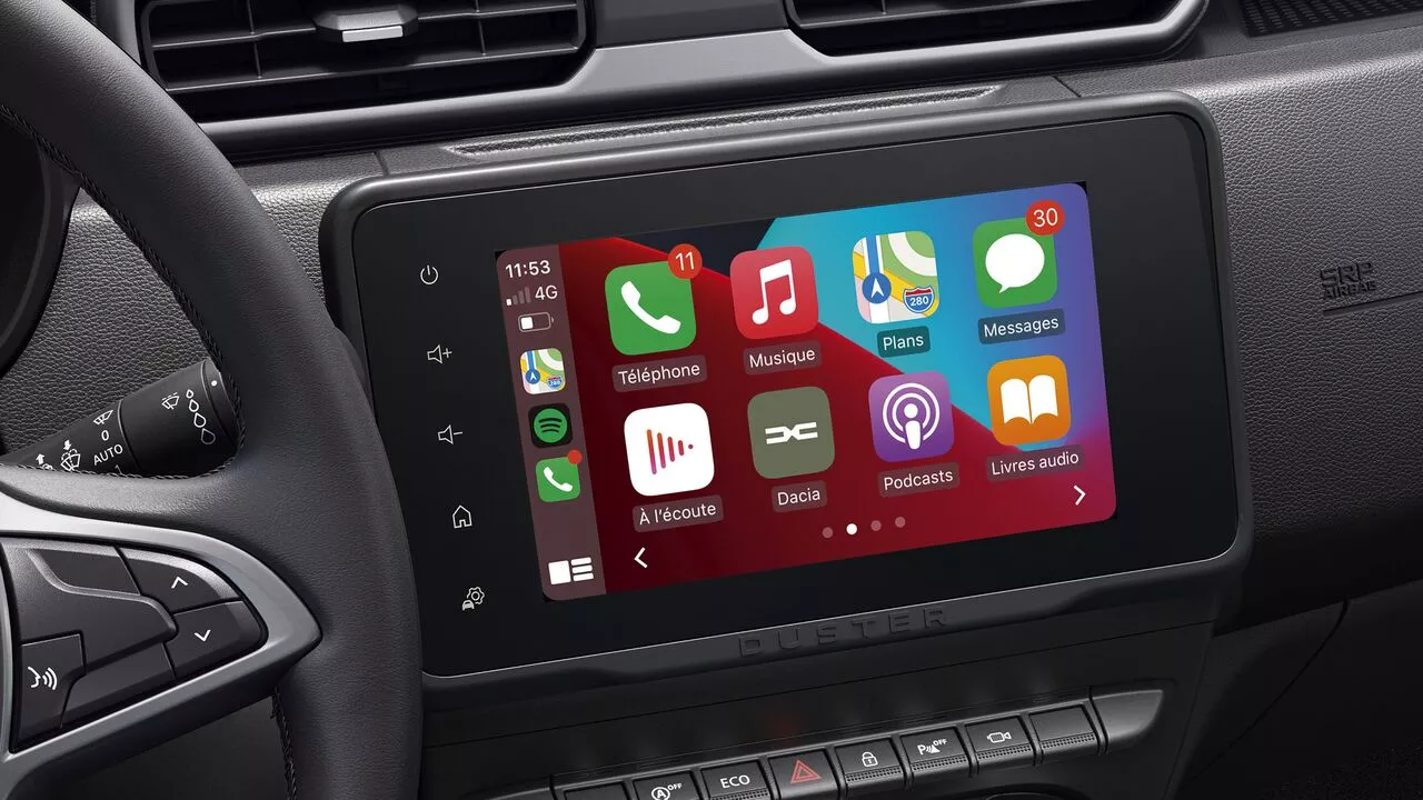 installer carplay duster