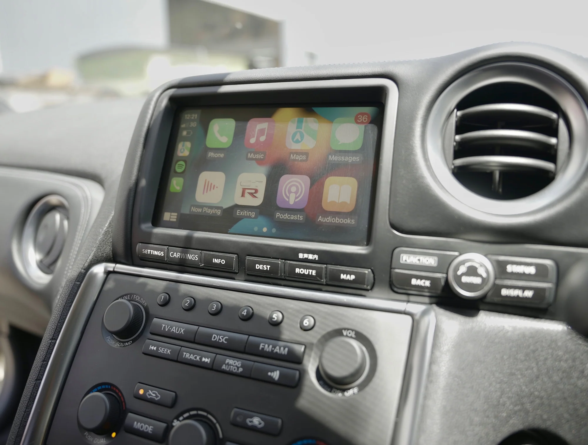 installer carplay gt-r