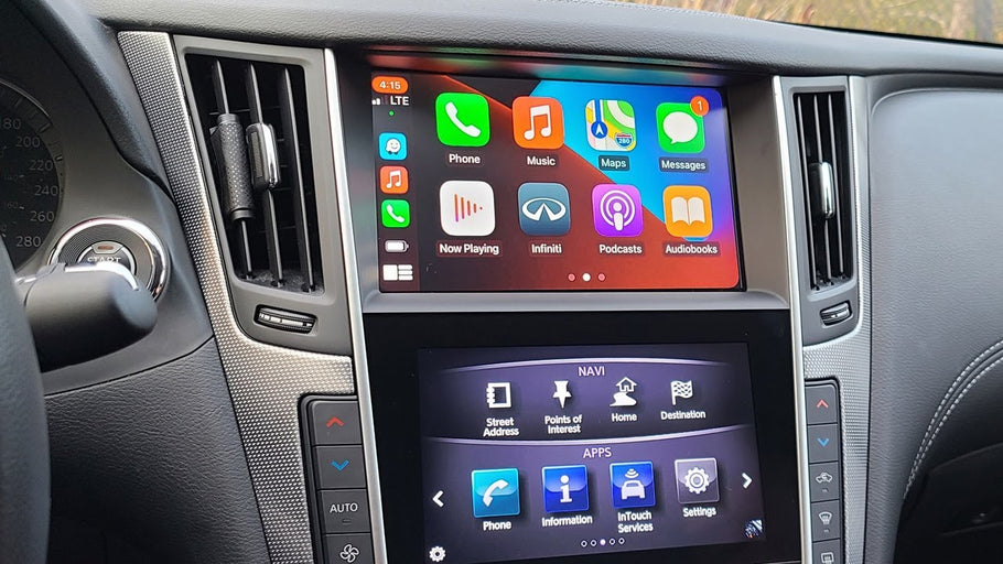 Comment est-ce que les possesseurs d'infiniti peuvent avoir Carplay gratuitement ?