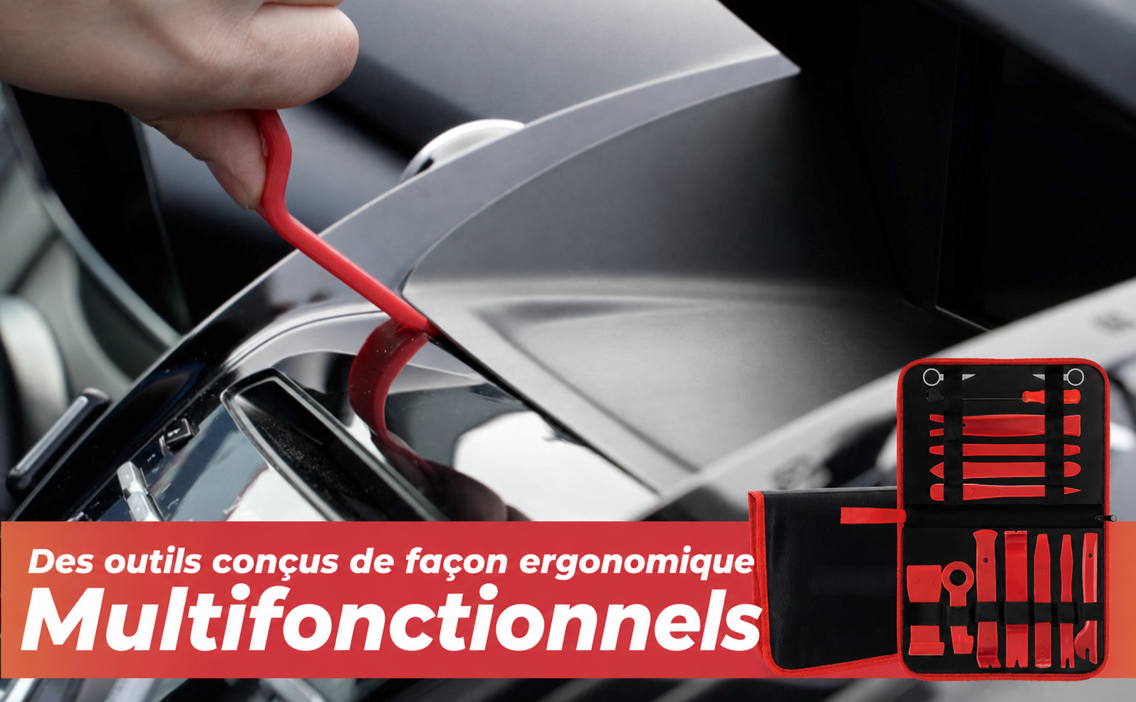 outils montage carplay