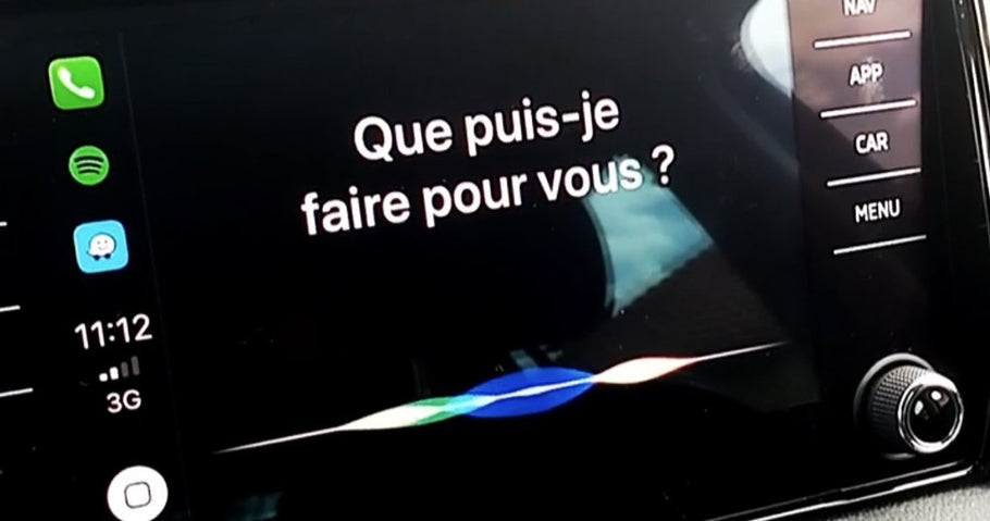 Pourquoi Carplay a besoin de Siri?