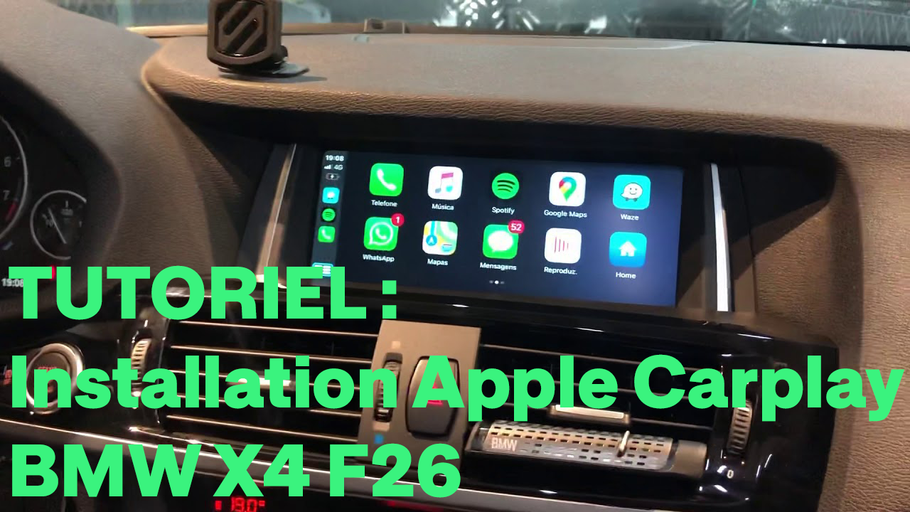 Tutoriel installation Carplay sur BMW X4 F26