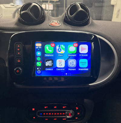 Apple Carplay pour SMART de 2014 à 2020