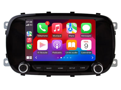 écran carplay fiat 500X