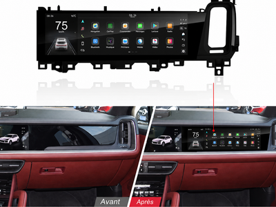 Ecran passager Carplay Porsche Panamera 2018-2023