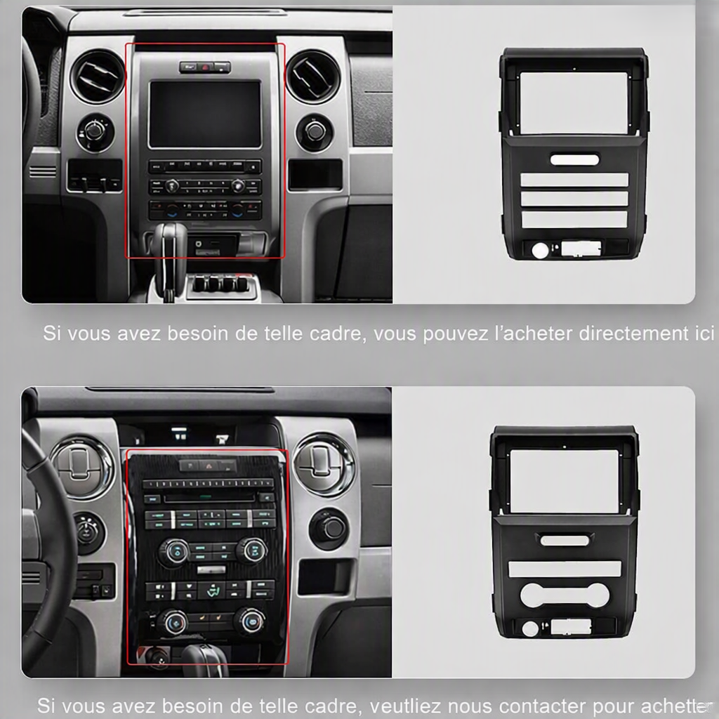 Ecran Carplay Ford Raptor F150 (2008-2014)