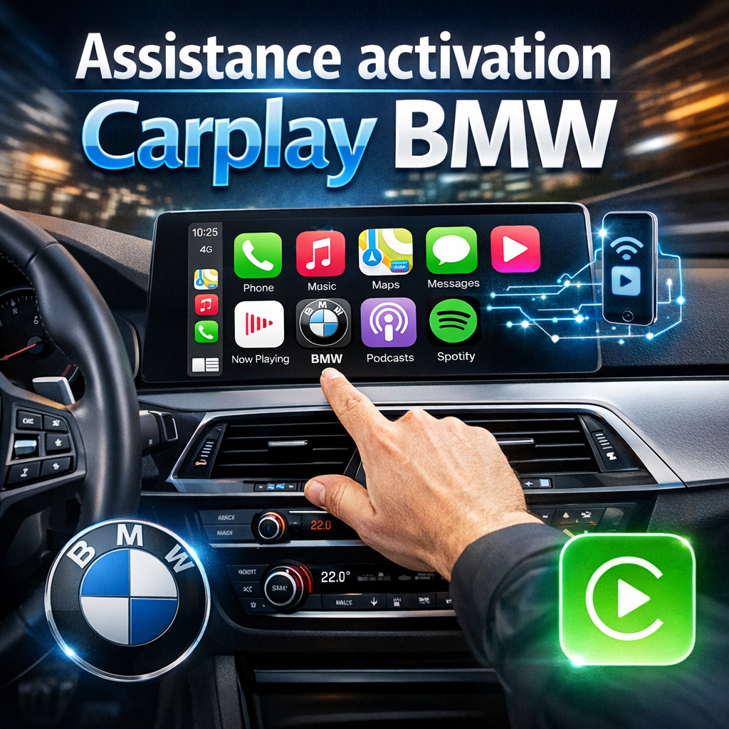 Assistance activation Carplay BMW - MINI