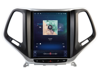 Grand écran Carplay pour Jeep Cherokee de 2016 à 2019