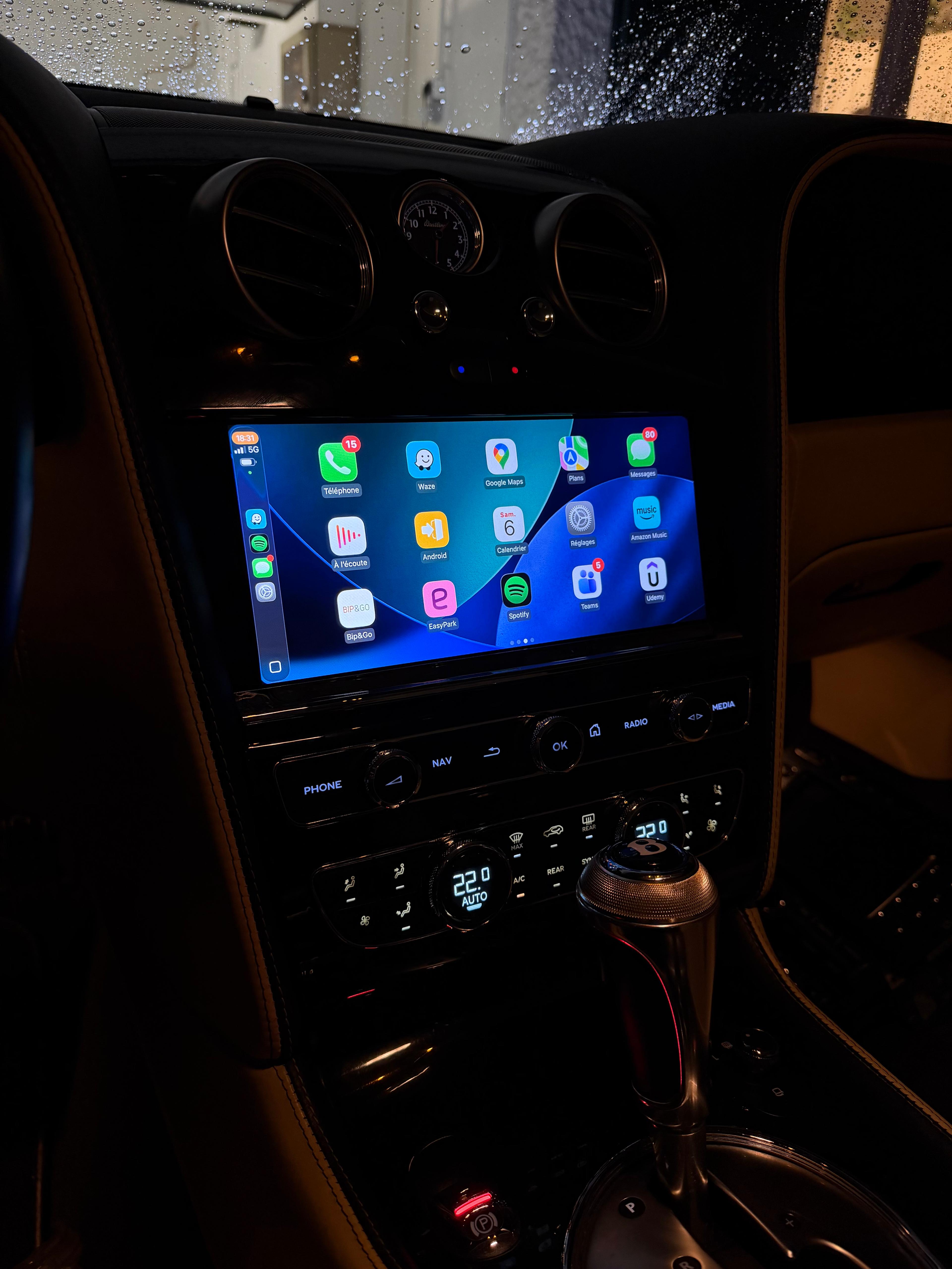 Ecran Carplay Bentley Continental GT 2004-2010